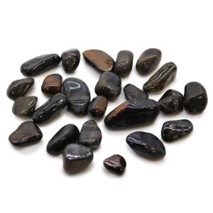 Pietre Africane Mici - Ochi de Tigru - Albastru