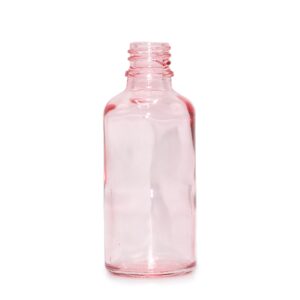 Sticlă roz cu pipetă 50 ml fără capac