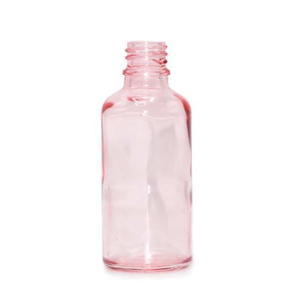 Sticlă roz cu pipetă 50 ml fără capac