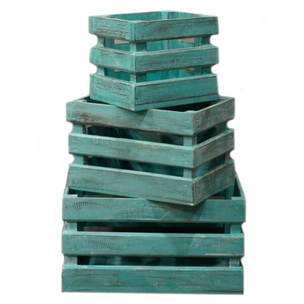 bG9jYWw6Ly9tZWRpYS8xUS8yQy82MFIzMEMxRzZNVEsyQzFRLzM2NWYwYjE3LmpwZWc Set de 3 Cutii Decorative - Verde Spălat