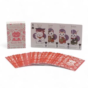 Fortune Cats – Cărți de Joc și Oracol „Maneki Neko”