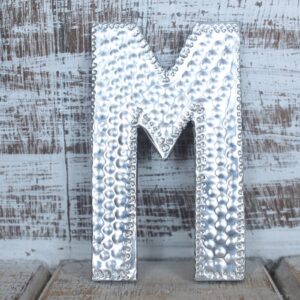 Litere Decorative din Aluminiu - M