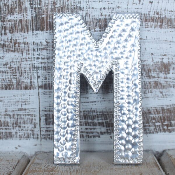 Litere Decorative din Aluminiu - M