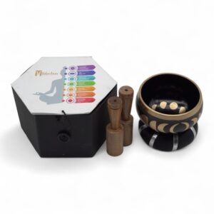 Set de Vase Cântătoare Faza Lunii - Negru 10.7cm