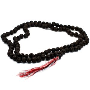 Brățară 108 Rudraksha Mala - Neagră