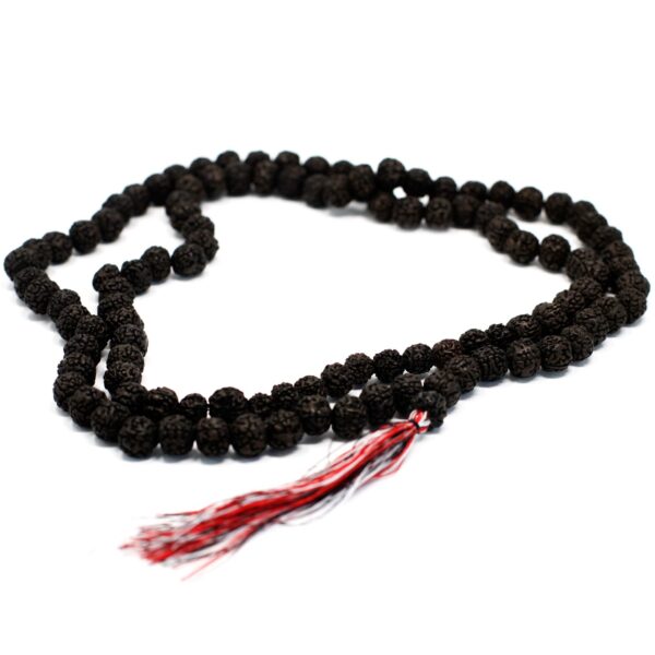 Brățară 108 Rudraksha Mala - Neagră
