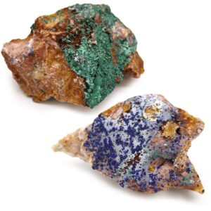 Mostre de Minerale - Azurit Malachit (aprox. 20 bucăți)