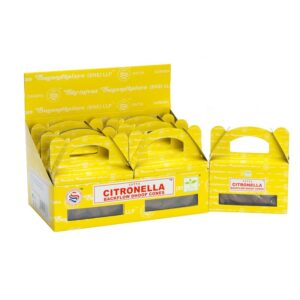 Cutie cu 24 de Conuri Fum Curgător- Satya Citronella