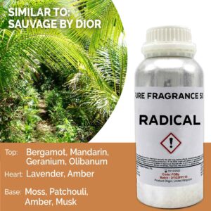 Ulei Parfumat Pur Radical - 500 ml