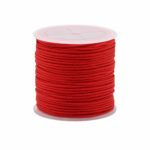 Rolă de Șnur Roșu - 2mm x 25m