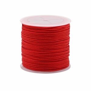 Rolă de Șnur Roșu - 2mm x 25m