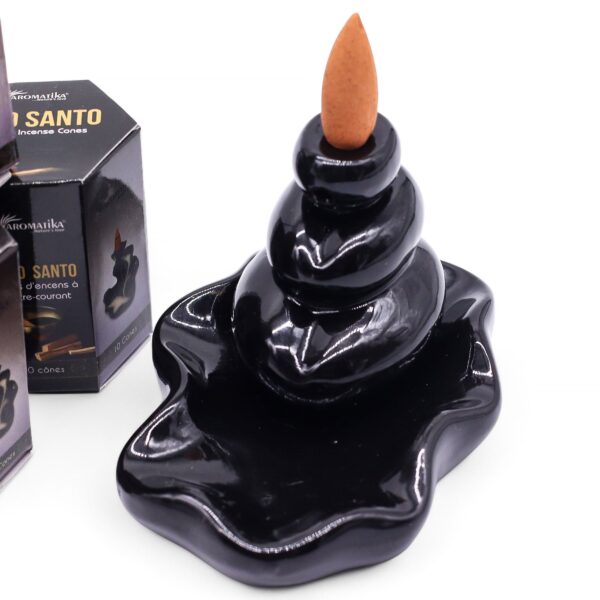 Pachet de 10 Bucăți de Tămâie Masala Fum Curgător - Palo Santo