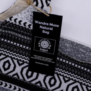 Genți din jacquard natural - Caravană urbană - Geantă Wander Muse