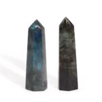 Bucăți de Labradorit din Madagascar (aprox.  63-93g 80x90x25mm)