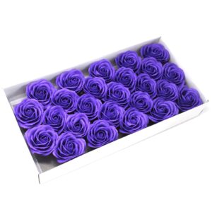 Flori de Săpun pentru Mâini Îndrăznețe - Trandafir Mare - Violet