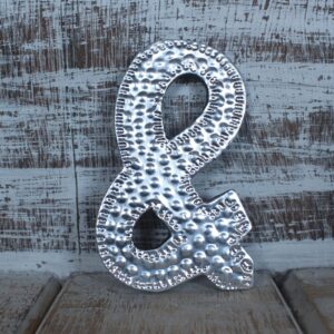 Litere Decorative din Aluminiu - &