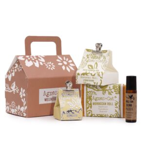 Set Cadou Agnes și Cat Wellness - Dimineața Marocană