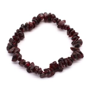 Brățară din Pietre Prețioase - Granat Roșu