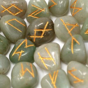 Pietre Rune - Aventurin Verde