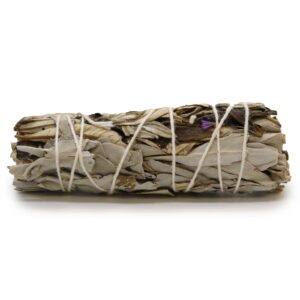 Mănunchi de Încălzire Ambalat  - Salvie Albă și Yerba Santa 10cm