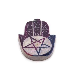 Suport Hamsa pentru Bețișoare Parfumate 9x6cm - Pentagon