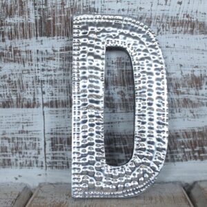 Litere Decorative din Aluminiu - D