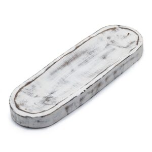 Suport Mare pentru tămâie 30x10 cm - Alb Clasic