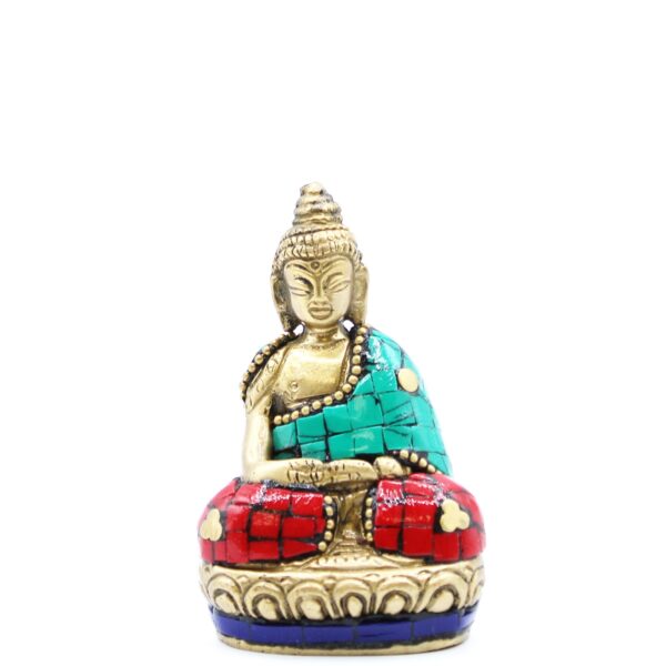 bG9jYWw6Ly9tZWRpYS9IRy8yRC82MFIzMEMxRzZSUksyREhHLzI5YmRkNTMzLmpwZWc Figurină Buddha din Alamă - Mâinile în Sus - 7.5 cm