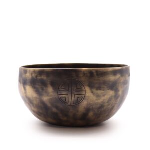 Bol Cântător Indian Cu Fazele Lunii – Mic (Aprox. 550g) – 13 cm