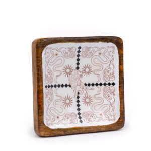 Tăviță Mare Pătrată pentru Bijuterii 15x15x2.5cm - HOP HARE