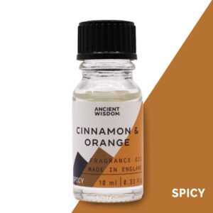 10ml Ulei Parfumat - Scorțișoară și Portocală