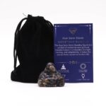 Buddha Mic din Piatră Prețioasă - Piatră Que Sera 35x40x23mm