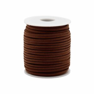 Rolă de Șnur de Bumbac - 2,5 mm x 45 m - Maro Închis A010
