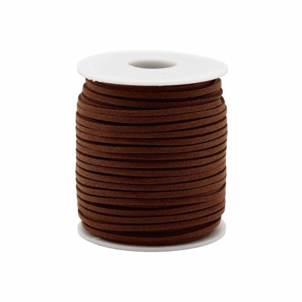 Rolă de Șnur de Bumbac - 2,5 mm x 45 m - Maro Închis A010