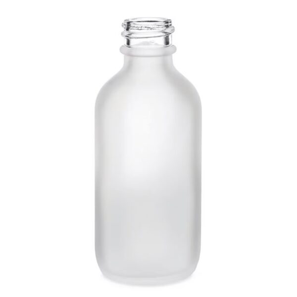 Sticlă Mată Albă, 100ml - Fără Capac
