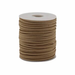 Rolă de Șnur de Bumbac -  2.5mm x 45m - Maro A120