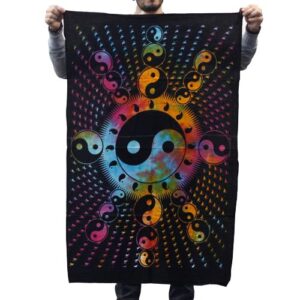 Decorațiune din Bumbac pentru Perete - Ying Yang