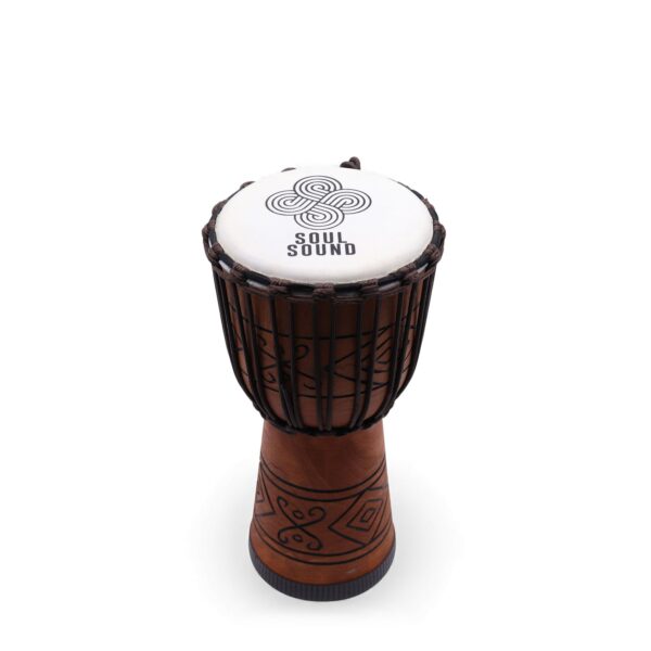 Tobă Djembe Pro Medie – Soul Sound (ton jos) – 40 cm (18 cm diametru)
