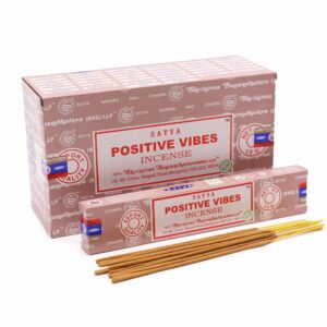 Satya Bețișoare Parfumate 15gm - Vibrații Pozitive