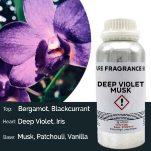 500ml Ulei Parfumat Pur - Mosc Violet Intens