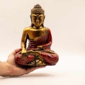 Buddha Mare - Roșu - Auriu