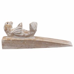 Opritor de Ușă Sculptat Manual - Pui de Focă