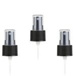 Cap pulverizator negru din plastic pentru sticlă Boston chihlimbar 120 ml (22-410)