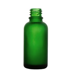 Sticlă verde cu pipetă 50 ml fără capac