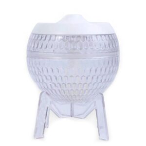 Umidificator Transparent Mondo Planet - USB - Schimbare de Culoare (lumina de jos)