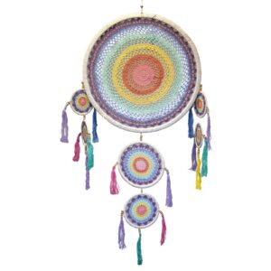 Prinzător de Vise Mare (55cm) - Curcubeu Pastel
