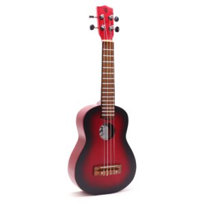 Ukulele Realizate Manual - Finisaj Natural cu Efect de Soare (4 corzi)