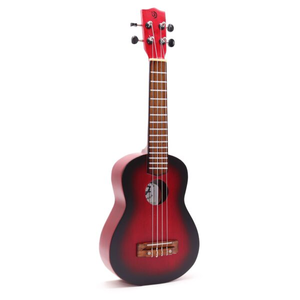 Ukulele Realizate Manual - Finisaj Natural cu Efect de Soare (4 corzi)