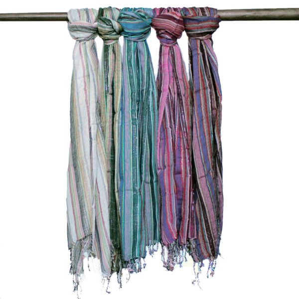 bG9jYWw6Ly9tZWRpYS9ITi82Qy82MFIzMEMxRzZXUjM2Q0hOL2NiY2MwMGNjLmpwZWc Eșarfe Indiene Boho - 22x72cm - Diverse Culori cu Fir Auriu