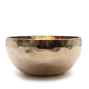 Bol Cântător Lucios Din Metal De Clopot Realizat Manual – Extra Mare (Aprox. 1500g) – 21 cm